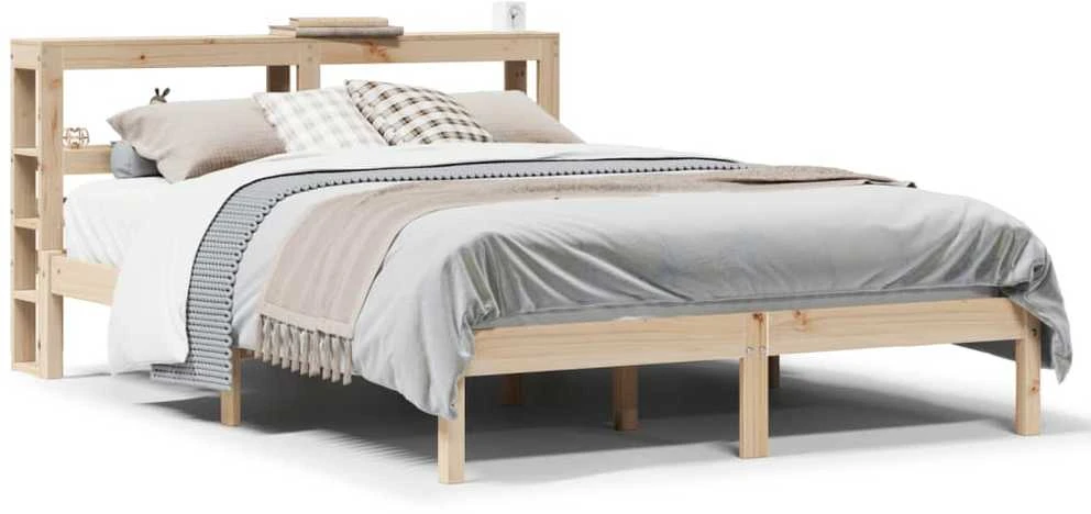 Lovos rėmas be čiužinio, 120x190cm, pušies masyvas