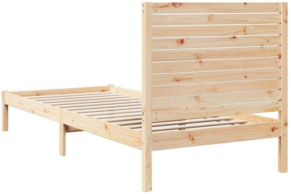 Lova Lovos rėmas be čiužinio, 90x210cm, medienos masyvas, itin ilgas