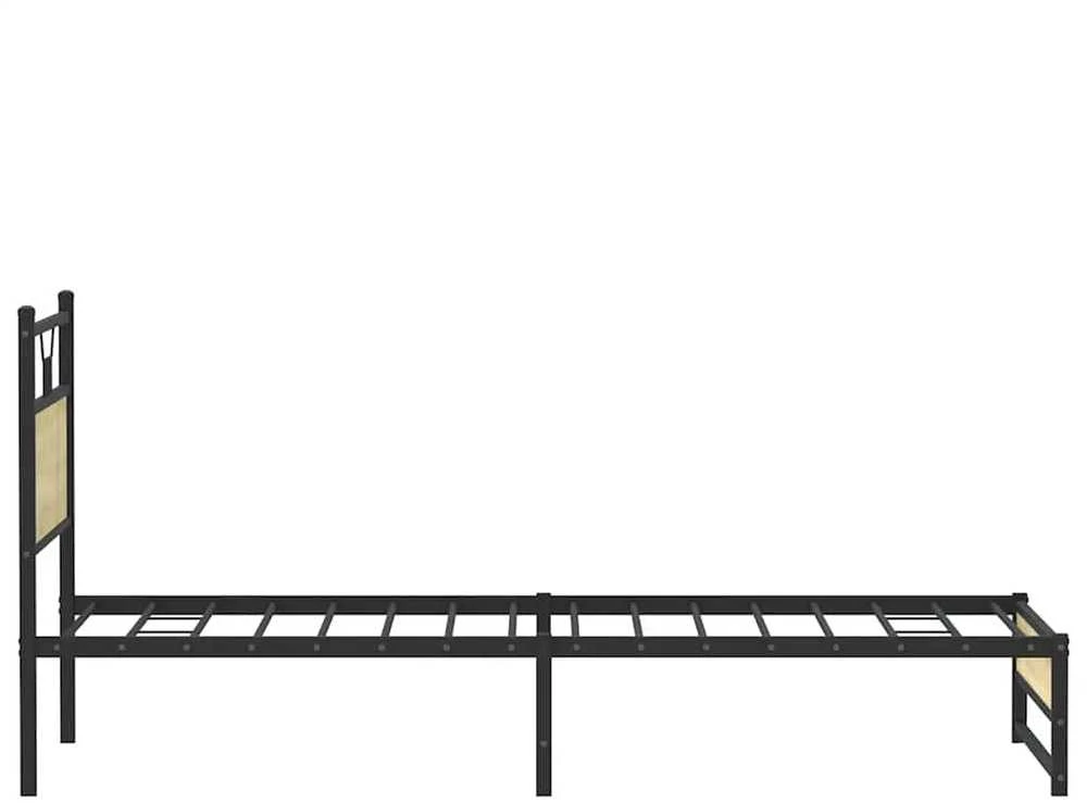 Lova Lovos rėmas be čiužinio, ąžuolo, 107x203 cm, apdirbta mediena