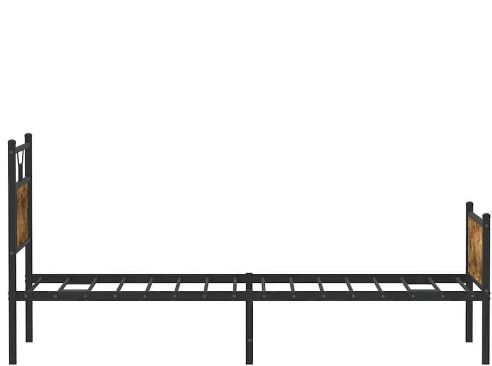 Lovos rėmas be čiužinio, dūminis, 80x200cm, apdirbta mediena
