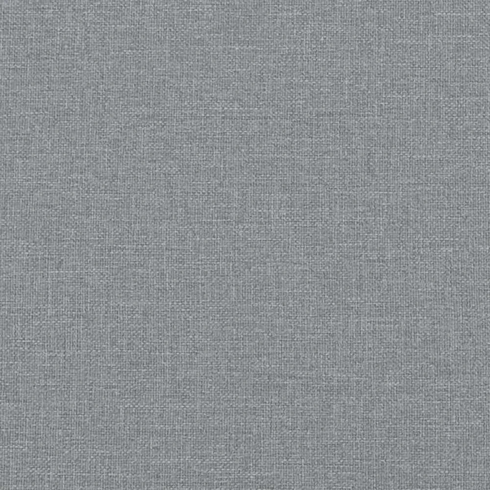 Lovos rėmas be čiužinio, šviesiai pilkas, 180x200cm, audinys