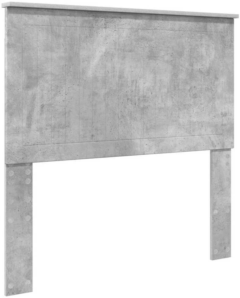 Lova Lovos rėmas Betono pilka 100 x 200 cm Kietos pušies mediena
