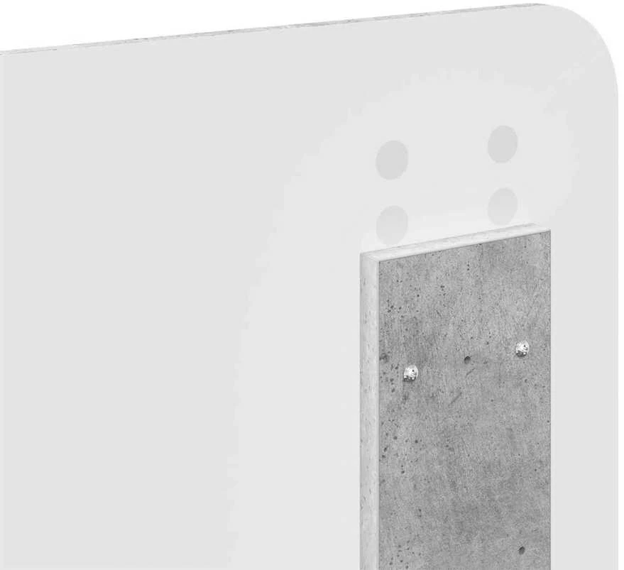 Lovos rėmas Betono pilka 140 x 200 cm Apdirbta mediena