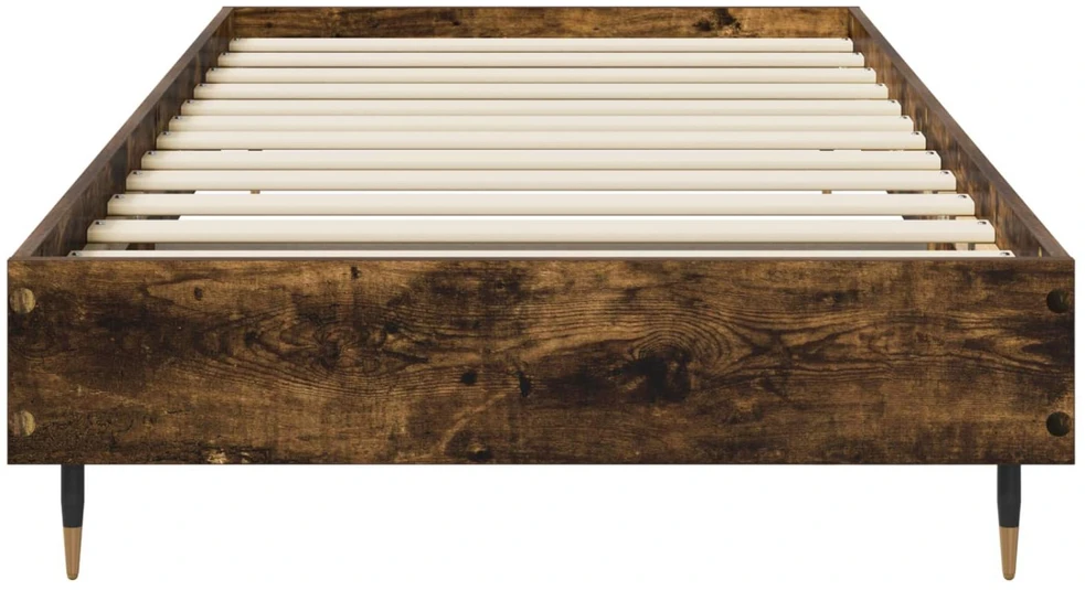 Lova Lovos rėmas Dūminio ąžuolo 80 x 200 cm Apdirbta mediena