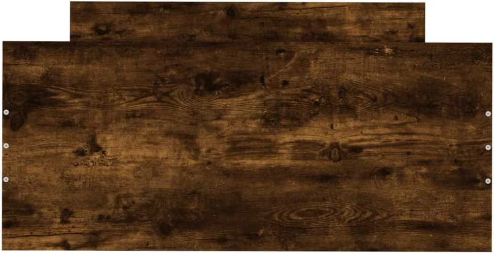Lovos rėmas, dūminio ąžuolo spalvos, 90x190cm, apdirbta mediena