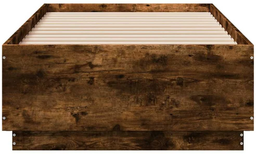 Lovos rėmas, dūminio ąžuolo spalvos, 75x190cm, apdirbta mediena