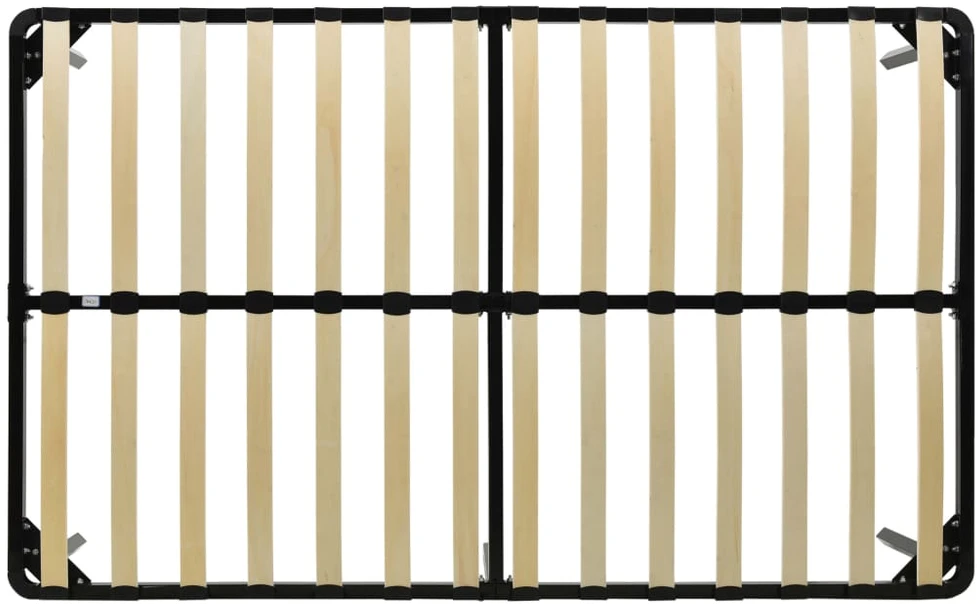 Lovos rėmas, juodos spalvos, 200x200cm, metalas