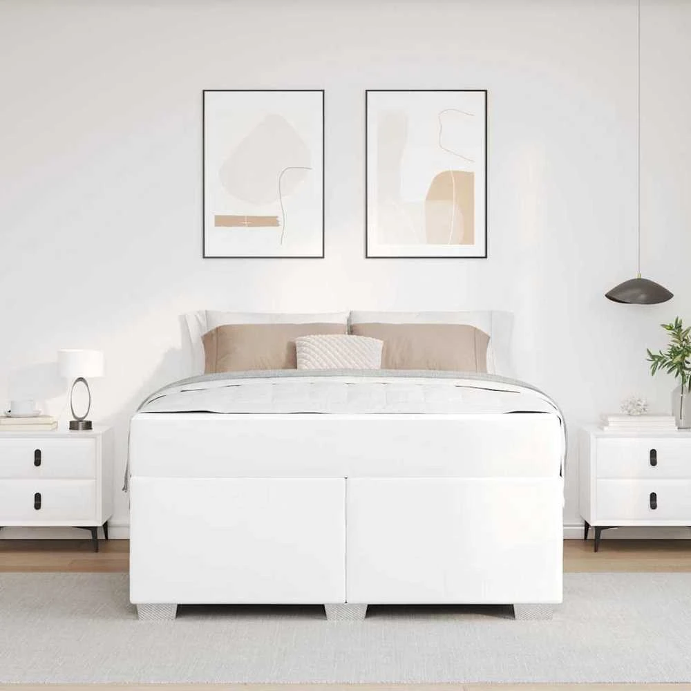 Lovos rėmas Balta 140 x 200 cm PVC