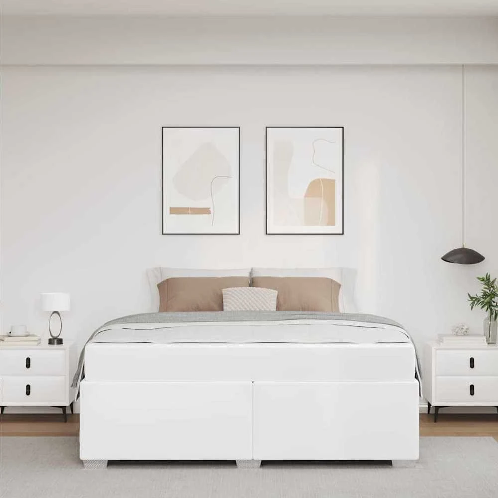 Lovos rėmas Balta 180 x 200 cm PVC