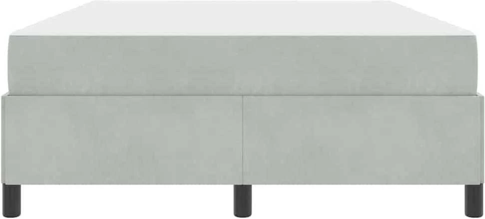 Lovos rėmas Šviesiai pilka 160 x 200 cm audinys