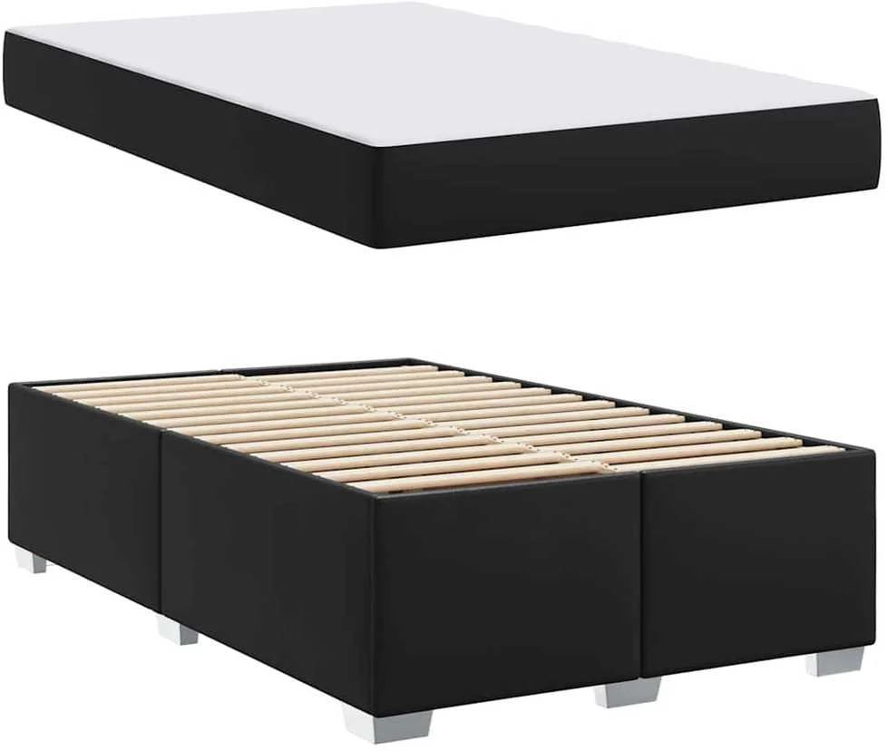 Lova Lovos rėmas Juoda 120 x 200 cm PVC