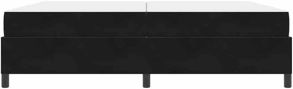 Lovos rėmas Juoda 200 x 200 cm audinys
