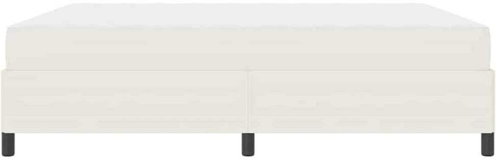 Lovos rėmas su čiužiniu Kreminė 180 x 200 cm audinys