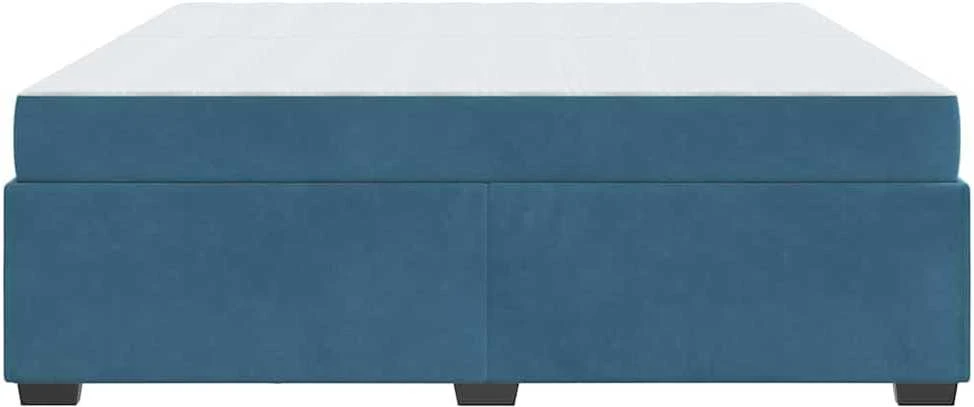 Lovos rėmas su čiužiniu Tamsiai mėlyna 200 x 200 cm audinys