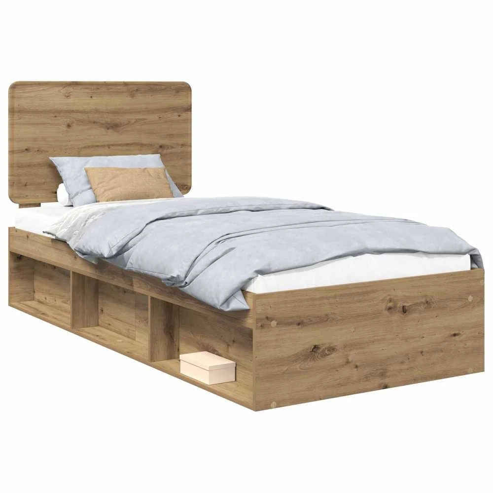 Lova Lovos rėmas Meistrų ąžuolas 100 x 200 cm Kietos pušies mediena