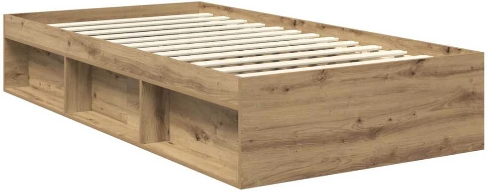 Lova Lovos rėmas Meistrų ąžuolas 100 x 200 cm Kietos pušies mediena