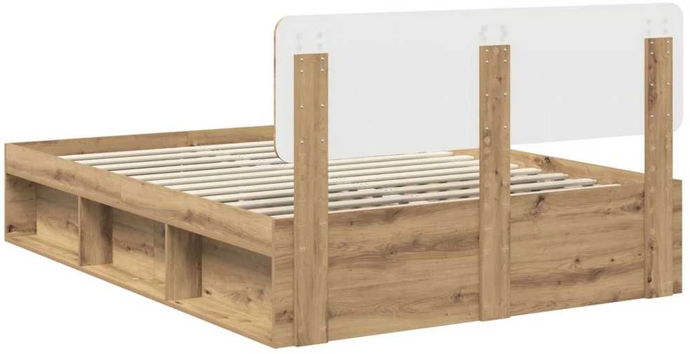 Lovos rėmas Meistrų ąžuolas 150 x 200 cm Kietos pušies mediena