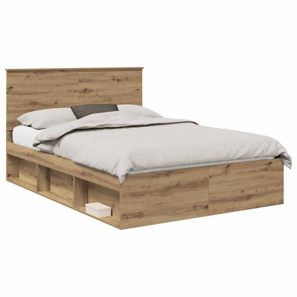 Lovos rėmas Meistrų ąžuolas 140 x 190 cm Kietos pušies mediena