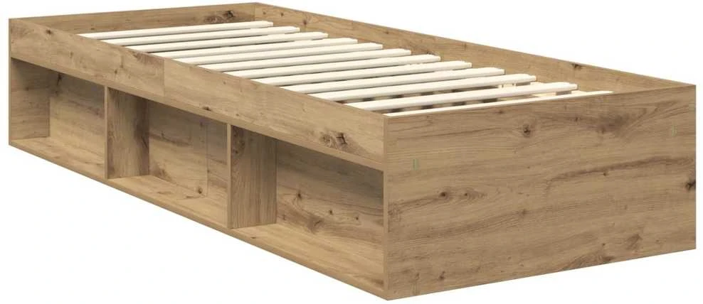 Lova Lovos rėmas Meistrų ąžuolas 75 x 190 cm Kietos pušies mediena