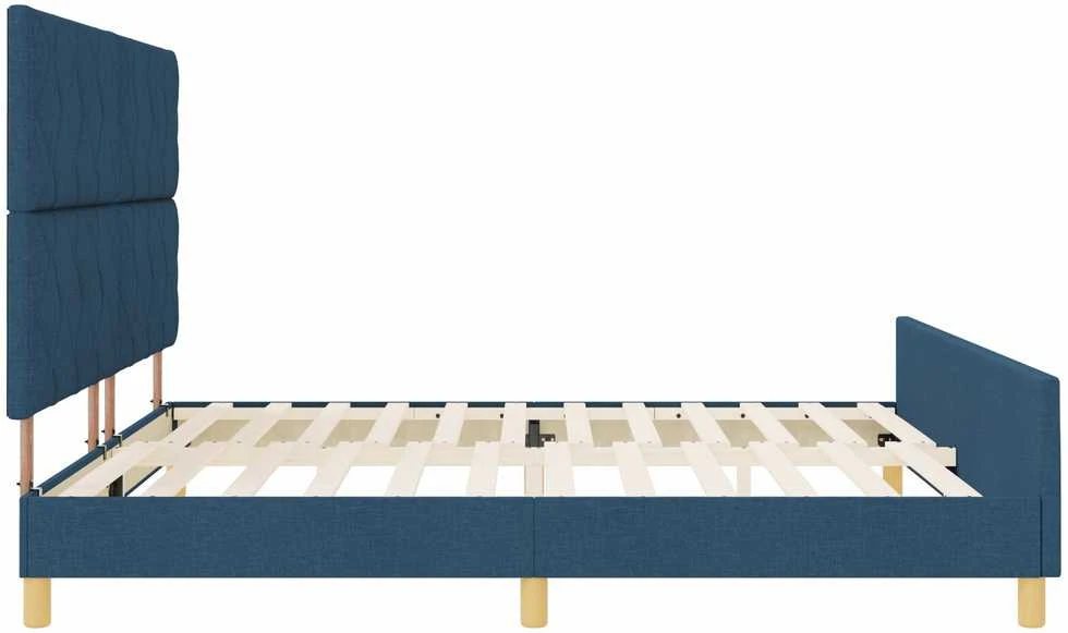 Lovos rėmas su galvūgalio Mėlyna 200 x 200 cm audinys