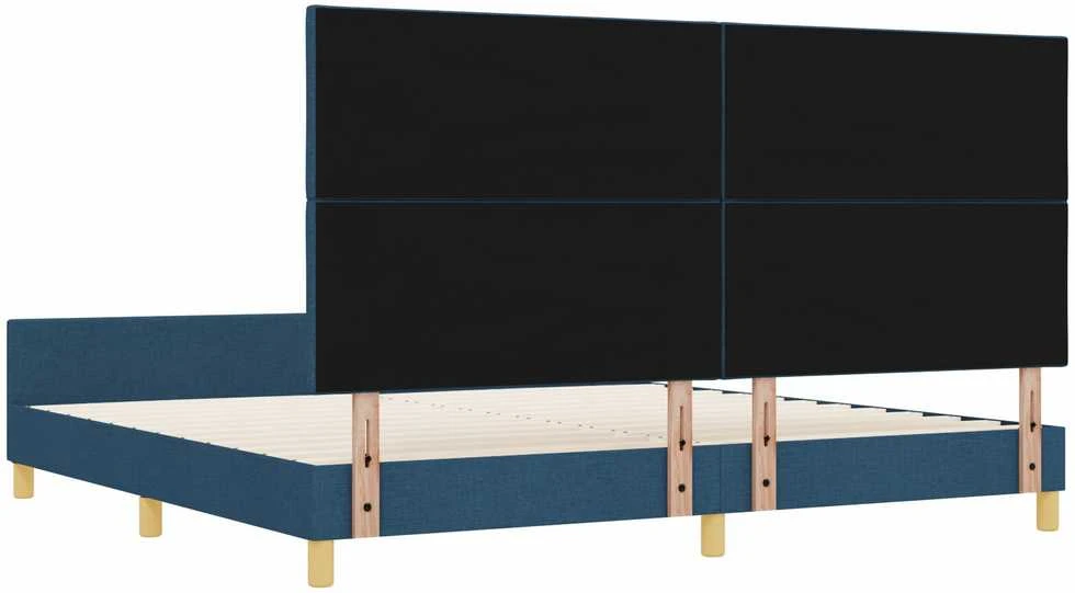 Lovos rėmas su galvūgalio Mėlyna 200 x 200 cm audinys