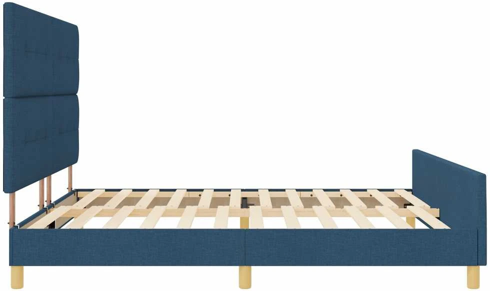 Lovos rėmas su galvūgalio Mėlyna 200 x 200 cm audinys