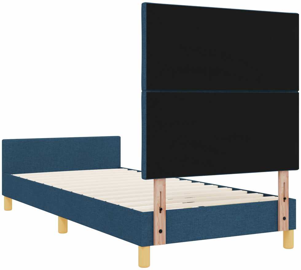 Lova Lovos rėmas su galvūgalio Mėlyna 90 x 200 cm audinys