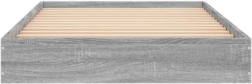 Lovos rėmas, pilkos ąžuolo spalvos, 75x190cm, apdirbta mediena