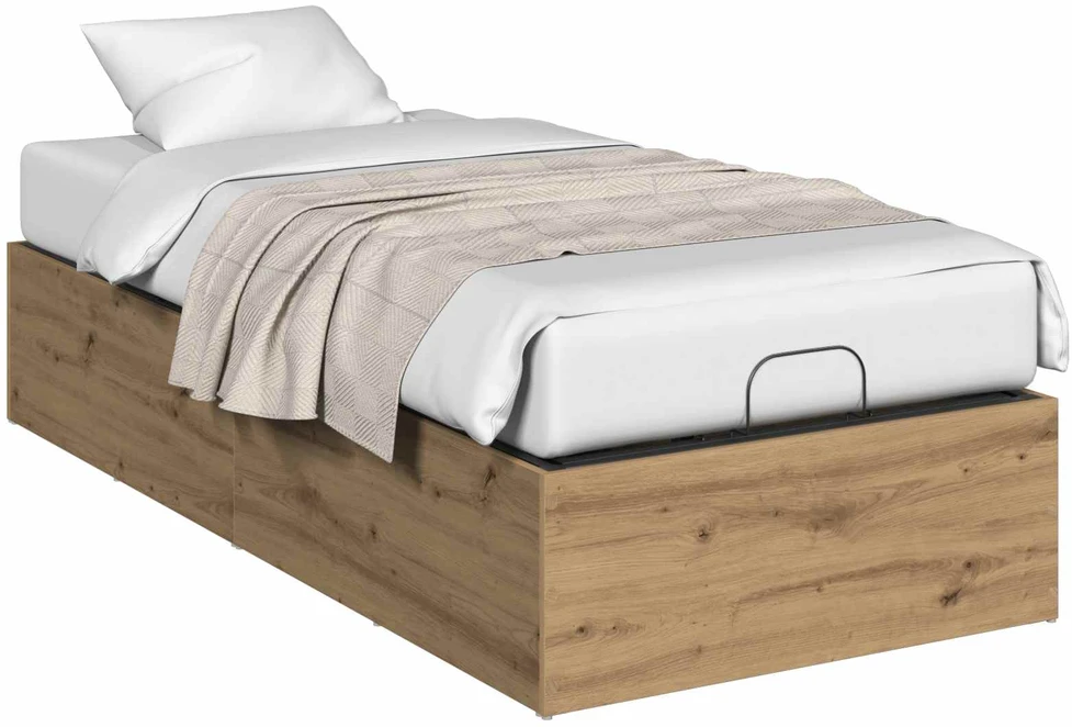 Lova Lovos rėmas reguliuojamam lovos pagrindui Artisano ąžuolo
