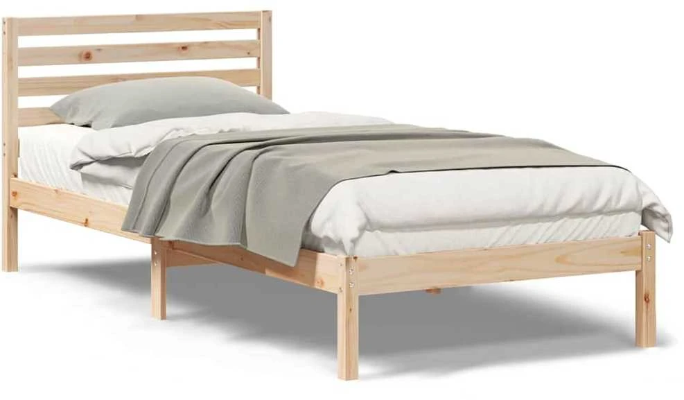 Lova Lovos rėmas Ruda 100 x 210 cm Kietos pušies mediena