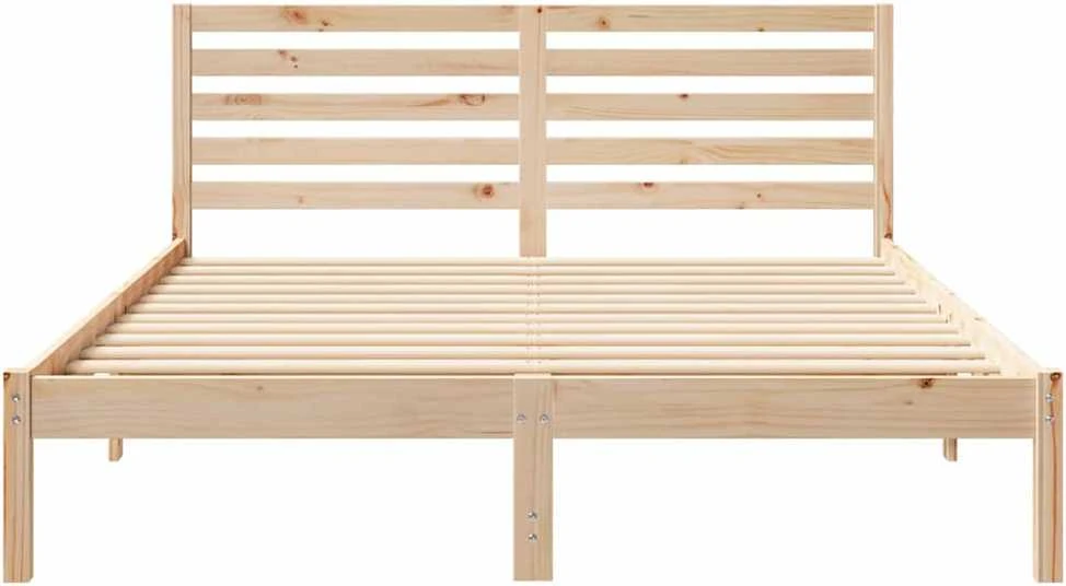 Lovos rėmas Ruda 160 x 200 cm Kietos pušies mediena
