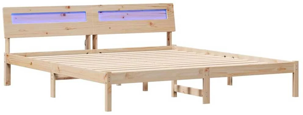Lovos rėmas Ruda 180 x 200 cm Kietos pušies mediena
