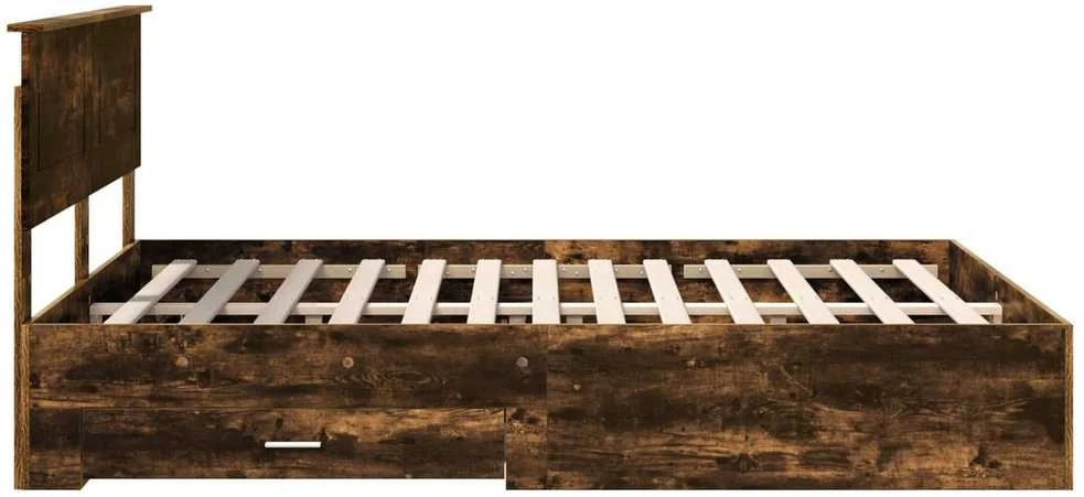 Lovos rėmas Dūminio ąžuolo 140 x 190 cm Apdirbta mediena