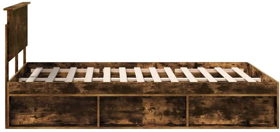 Lovos rėmas Rūkyta ąžuolas 150 x 200 cm Apdirbta mediena