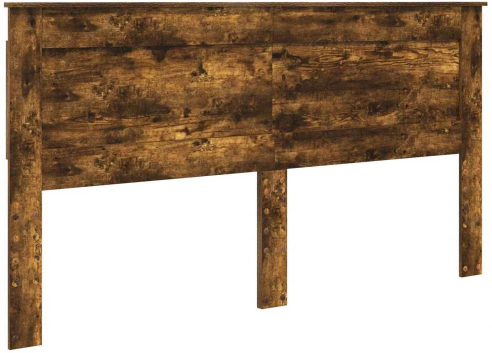 Lovos rėmas Rūkyta ąžuolas 200 x 200 cm Kietos pušies mediena