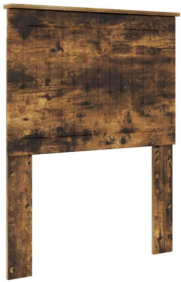 Lova Lovos rėmas Rūkyta ąžuolas 75 x 190 cm Kietos pušies mediena