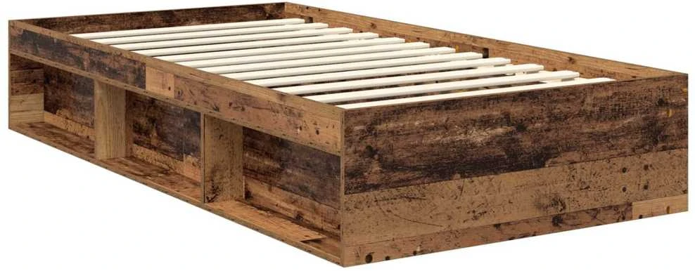 Lova Lovos rėmas Senas medis 100 x 200 cm Kietos pušies mediena