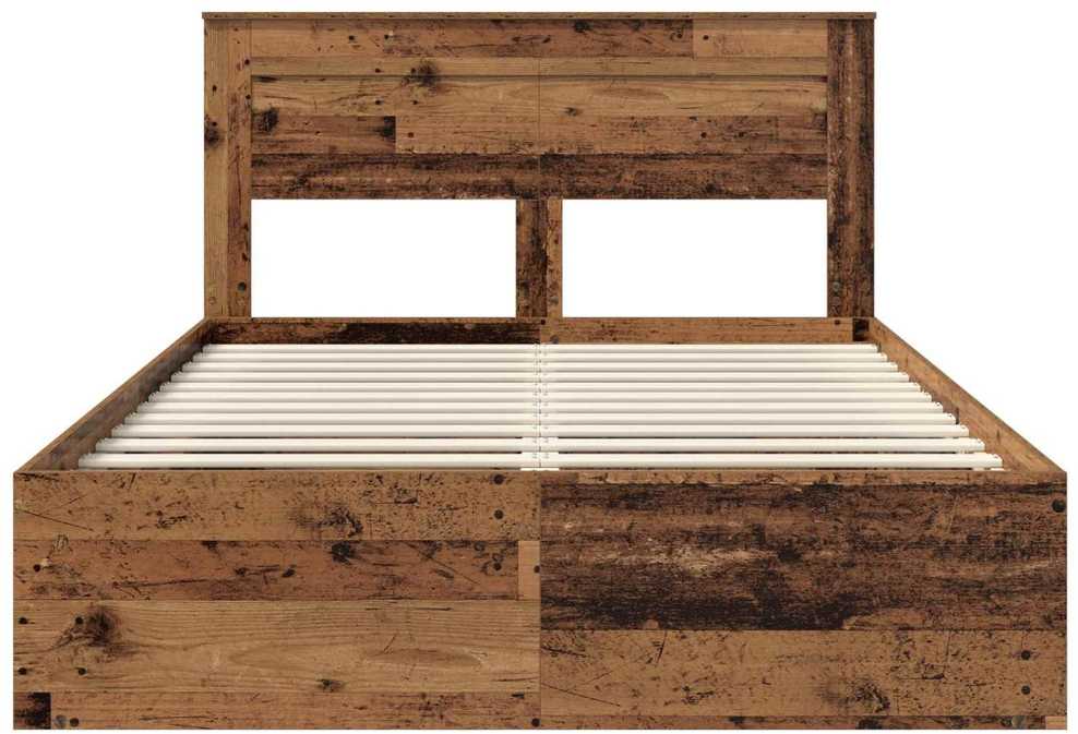 Lovos rėmas Senas medis 160 x 200 cm Kietos pušies mediena