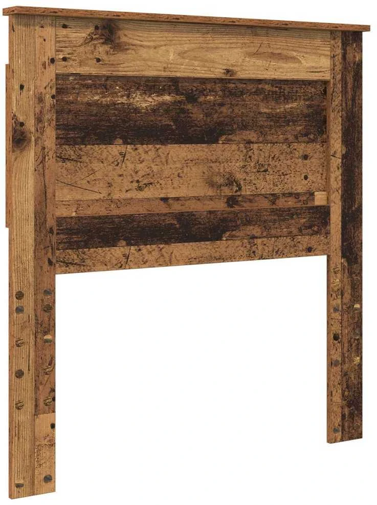 Lova Lovos rėmas Senas medis 90 x 190 cm Kietos pušies mediena