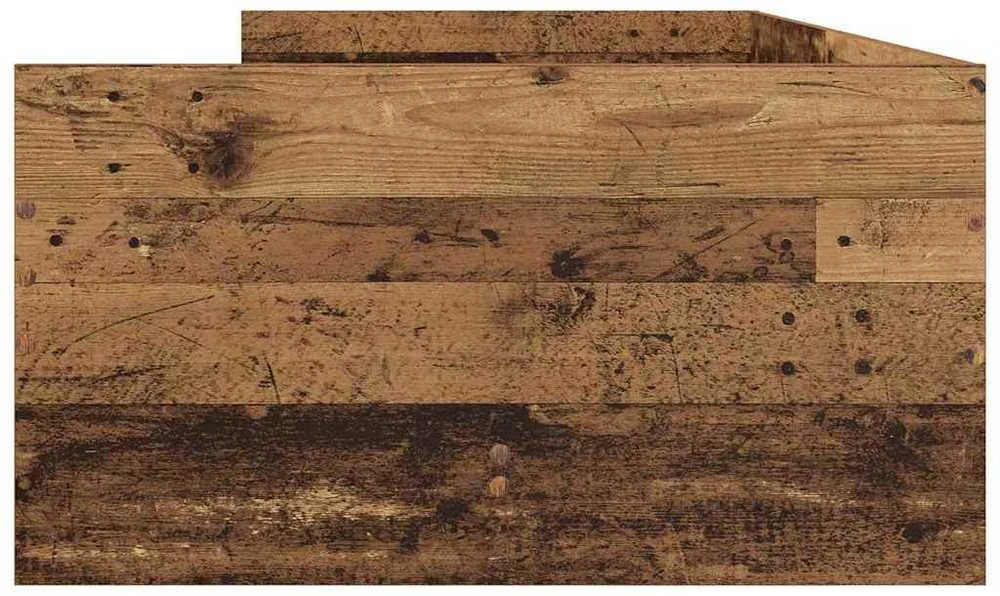 Lova Lovos rėmas Senovinis medis 90 x 190 cm Kietos pušies mediena