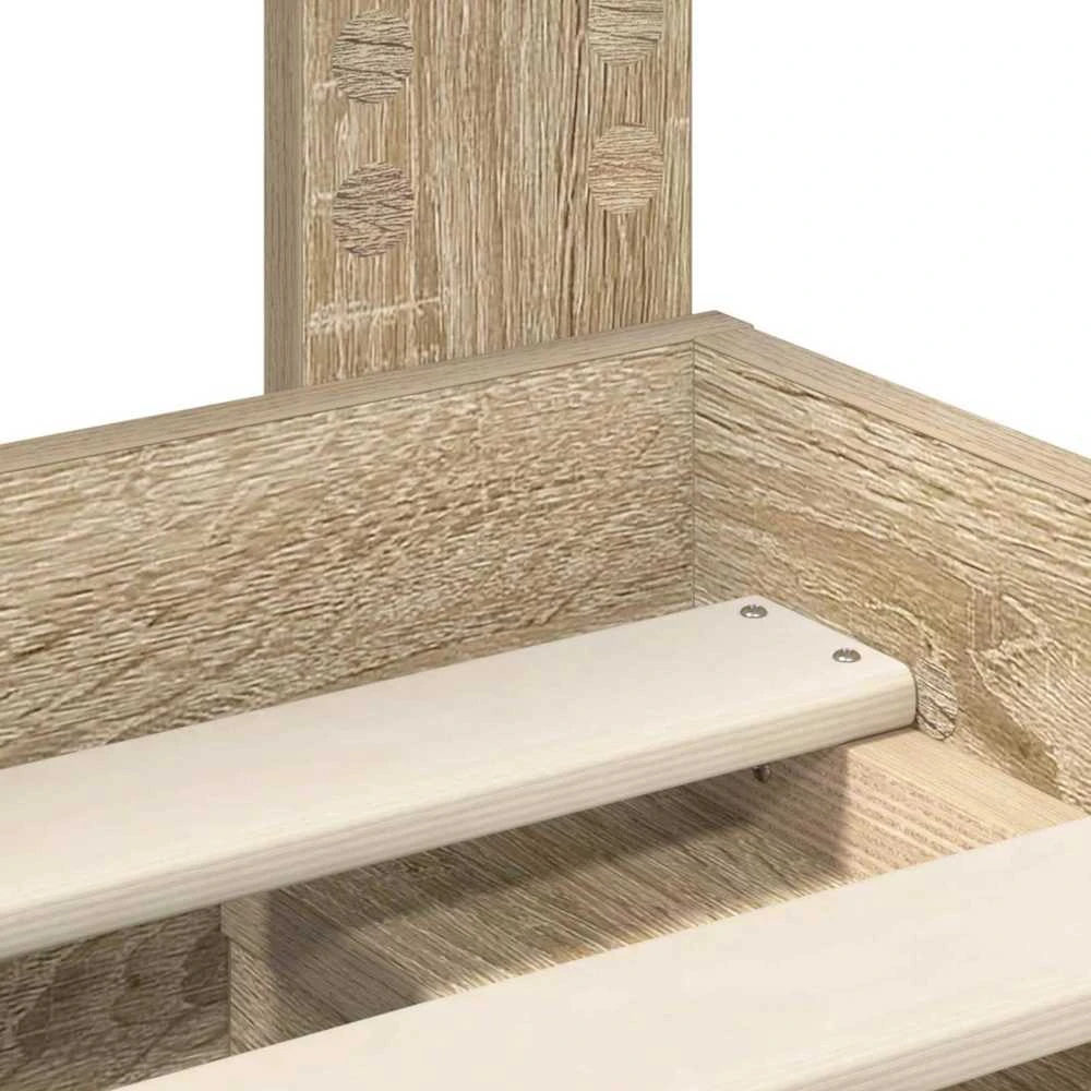 Lovos rėmas Sonoma 200 x 200 cm Kietos pušies mediena