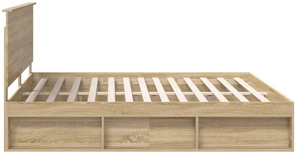 Lovos rėmas Sonoma 200 x 200 cm Kietos pušies mediena