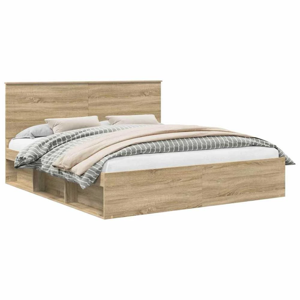 Lovos rėmas Sonoma 200 x 200 cm Kietos pušies mediena