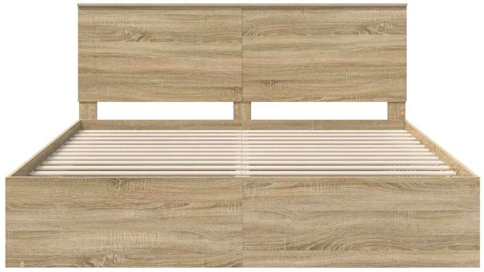 Lovos rėmas Sonoma 200 x 200 cm Kietos pušies mediena