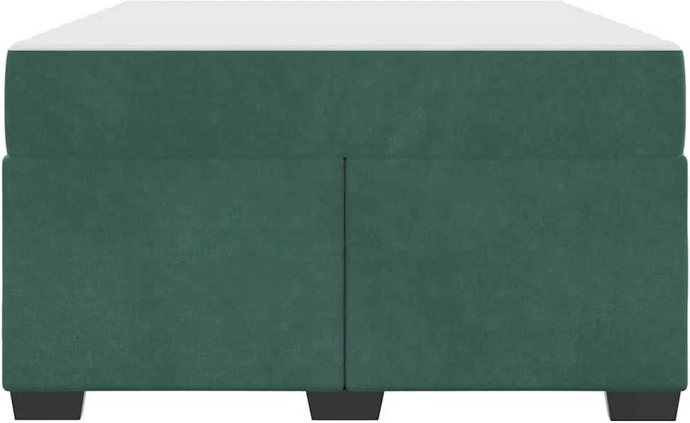 Lova Lovos rėmas su čiužiniu Tamsiai žalia 120 x 200 cm audinys