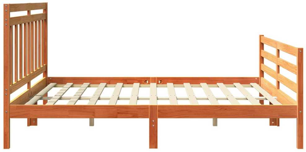 Lovos rėmas su galvūgalio Vaško ruda 180 x 200 cm