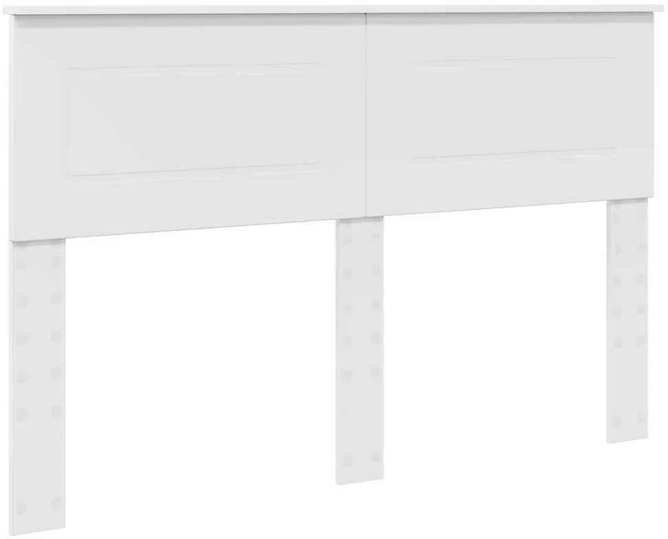 Lovos rėmas su stalčių Balta 140 x 200 cm Apdirbta mediena