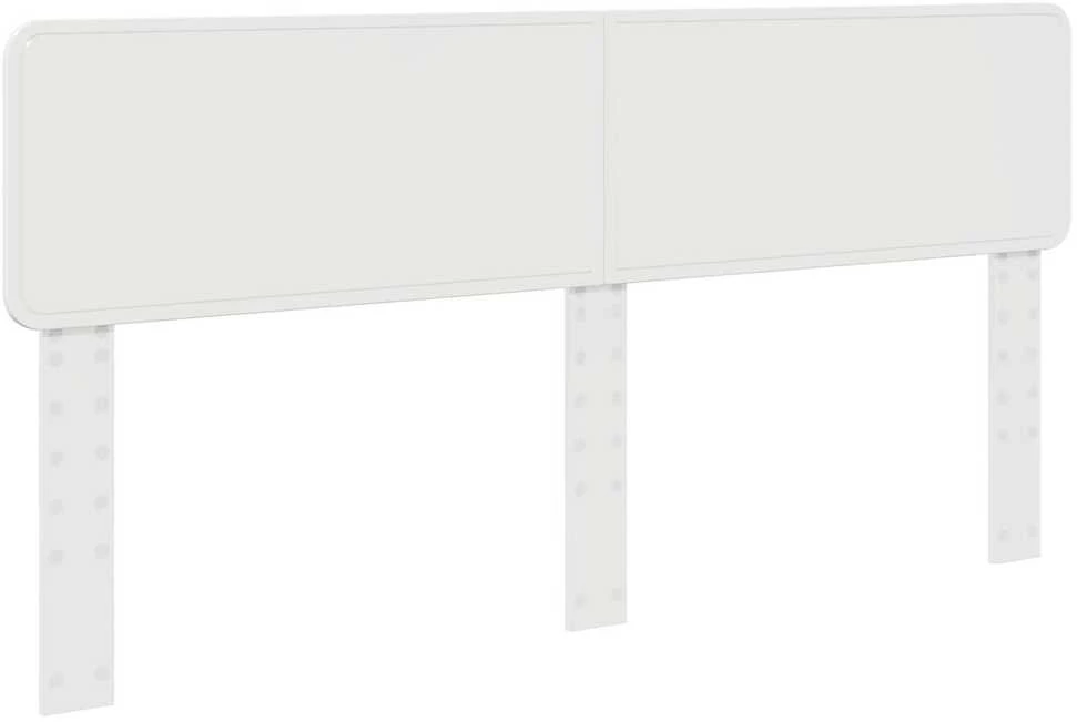 Lovos rėmas su stalčių Balta 180 x 200 cm Apdirbta mediena