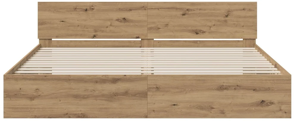 Lova Lovos Rėmas su Galvūgaliu Artisano ąžuolo 200 x 200 cm