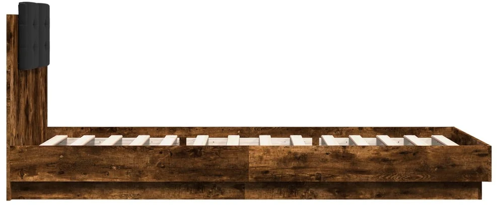 Lova Lovos Rėmas su Galvūgaliu Dūminio ąžuolo 80 x 200 cm